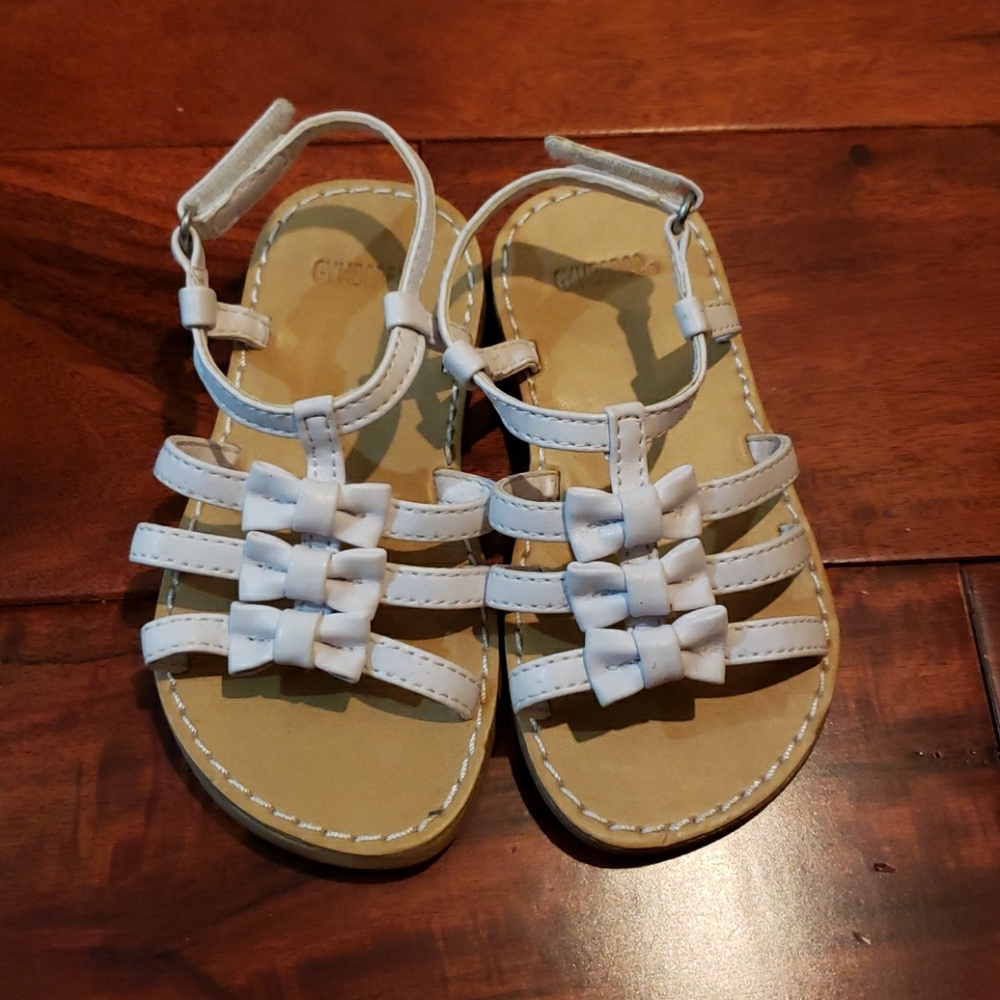 White gymboree sandals